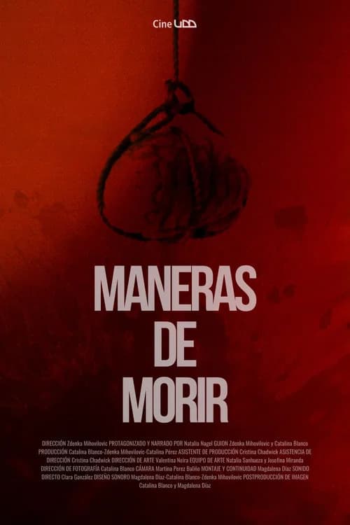 MANERAS DE MORIR