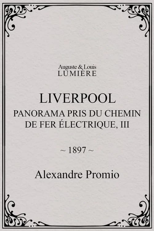 Liverpool, panorama pris du chemin de fer électrique, III