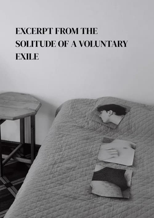 Extrait de la solitude d'un exilé volontaire