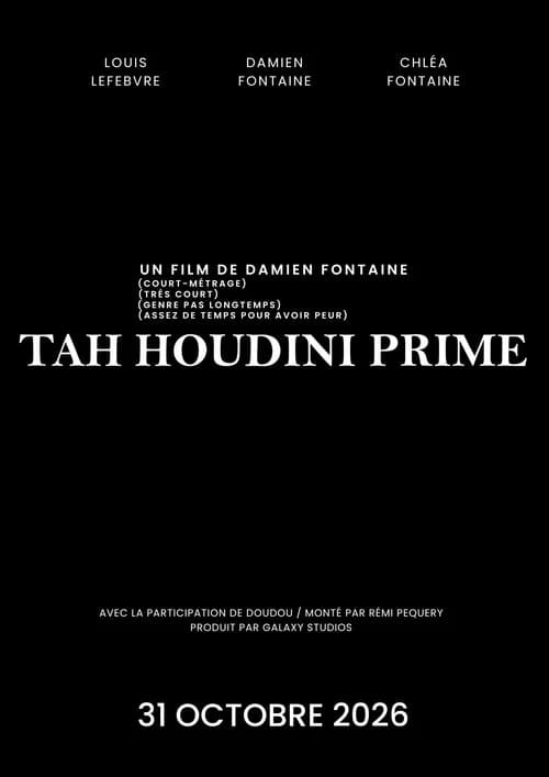 Tah Houdini Prime: part Ⅰ