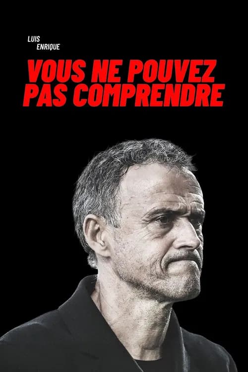 Luis Enrique : Vous ne pouvez pas comprendre !