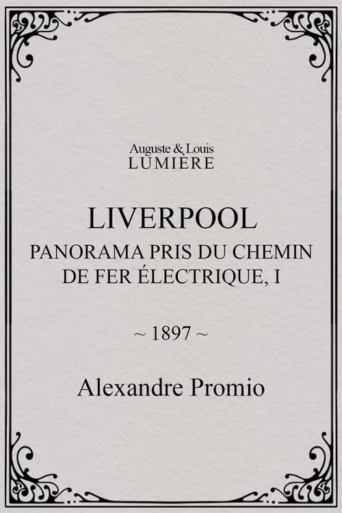 Liverpool, panorama pris du chemin de fer électrique, I