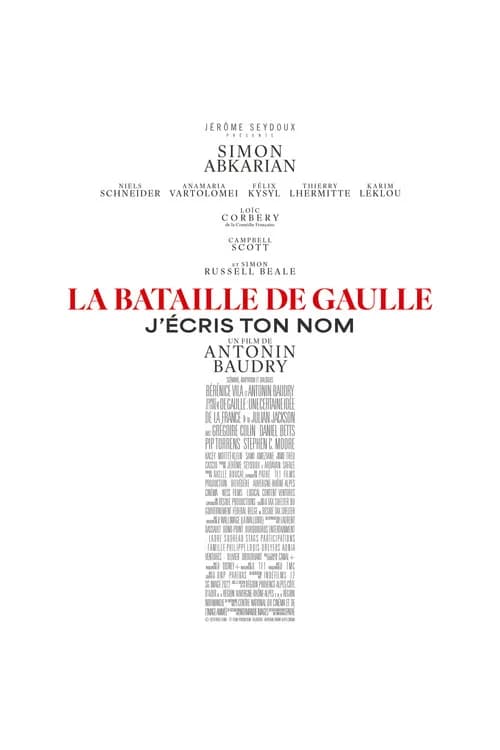 La Bataille de Gaulle : J’écris ton nom