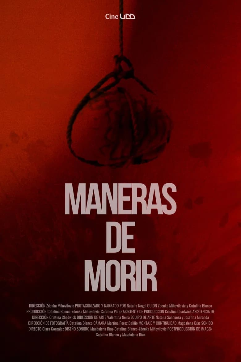 MANERAS DE MORIR