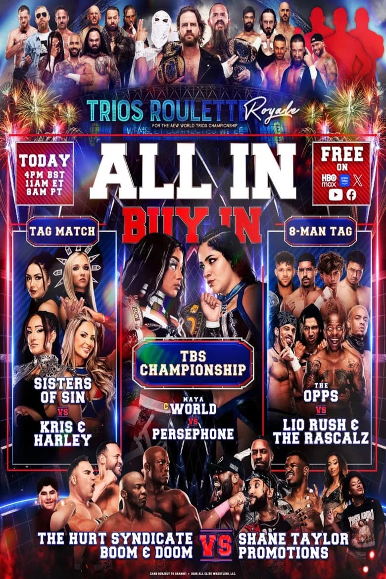 AEW All In 2026: London - Buy In