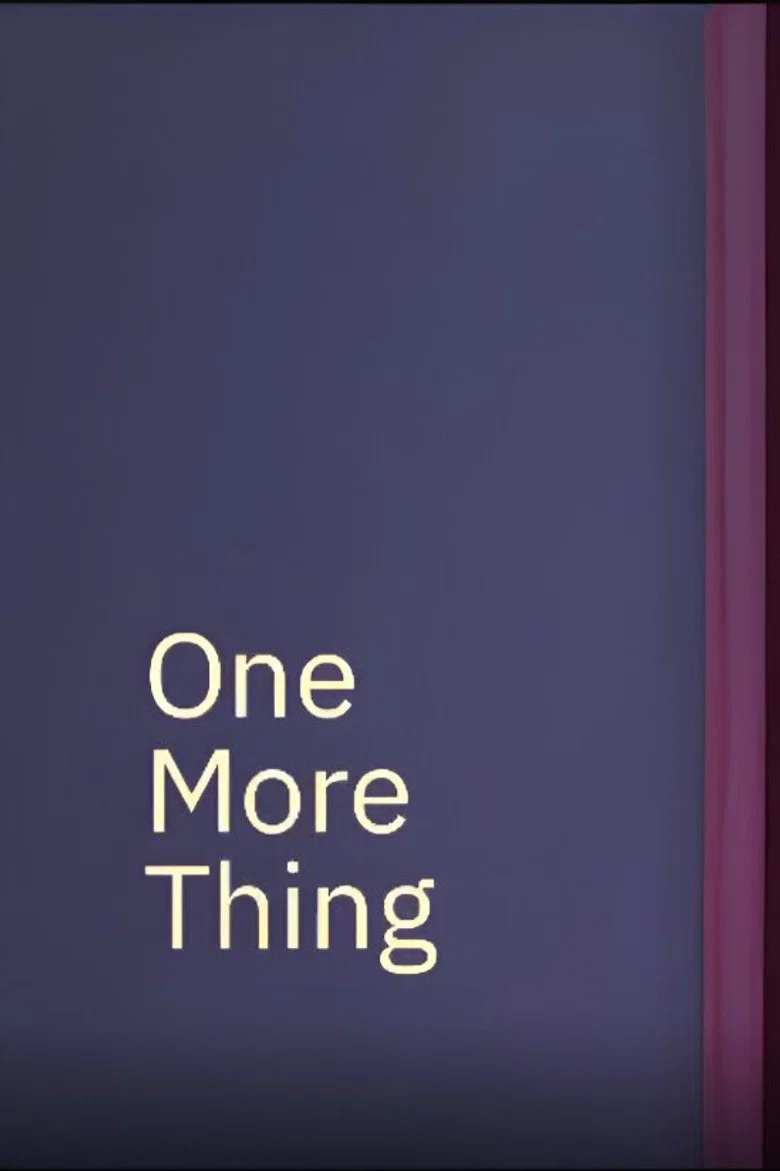 One More Thing