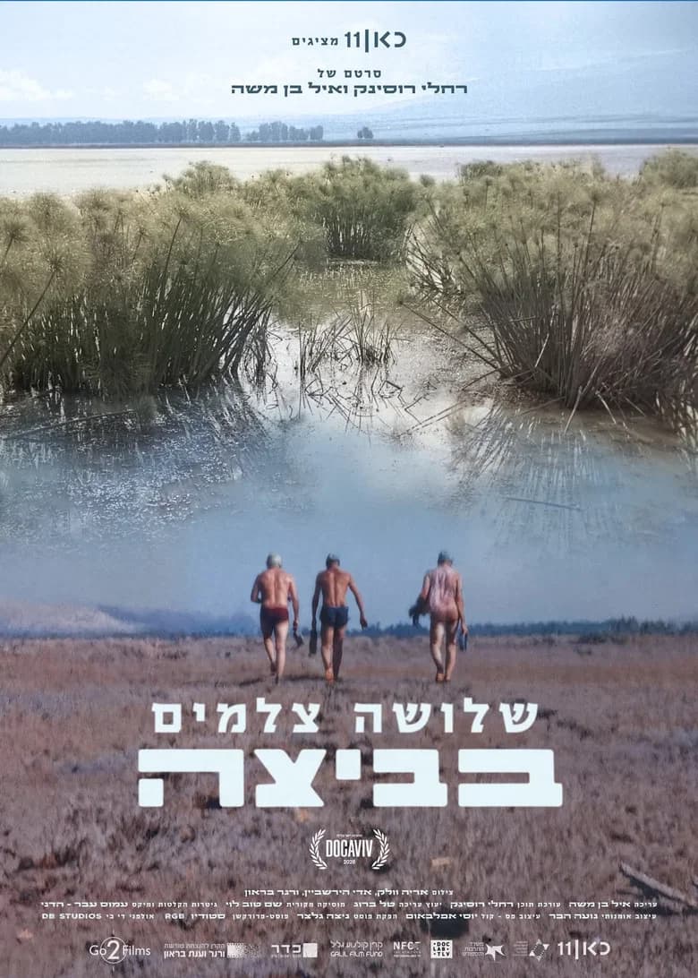 שלושה צלמים בביצה