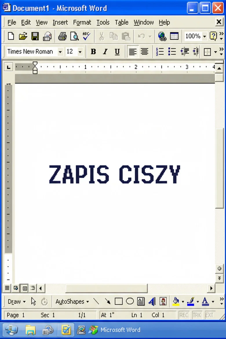 Zapis Ciszy