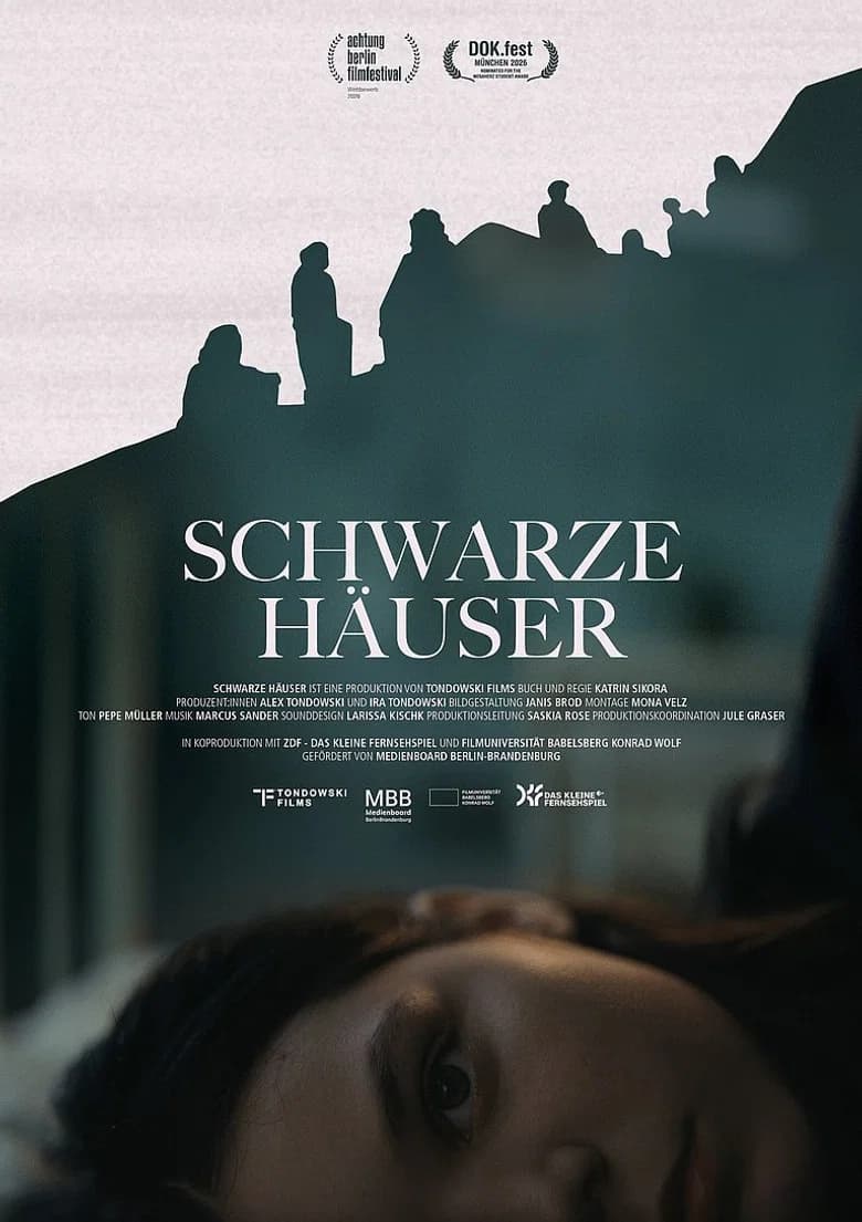 Schwarze Häuser