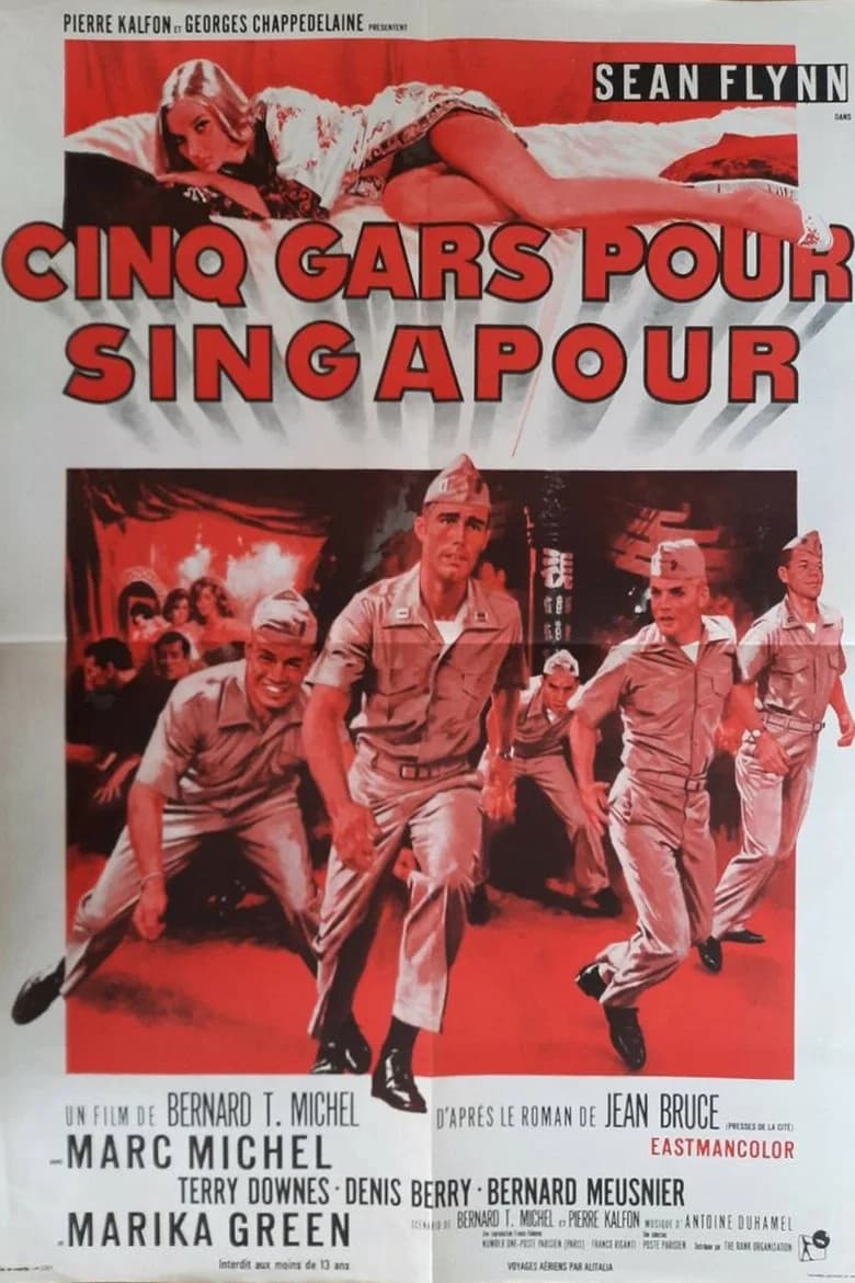 Cinq gars pour Singapour