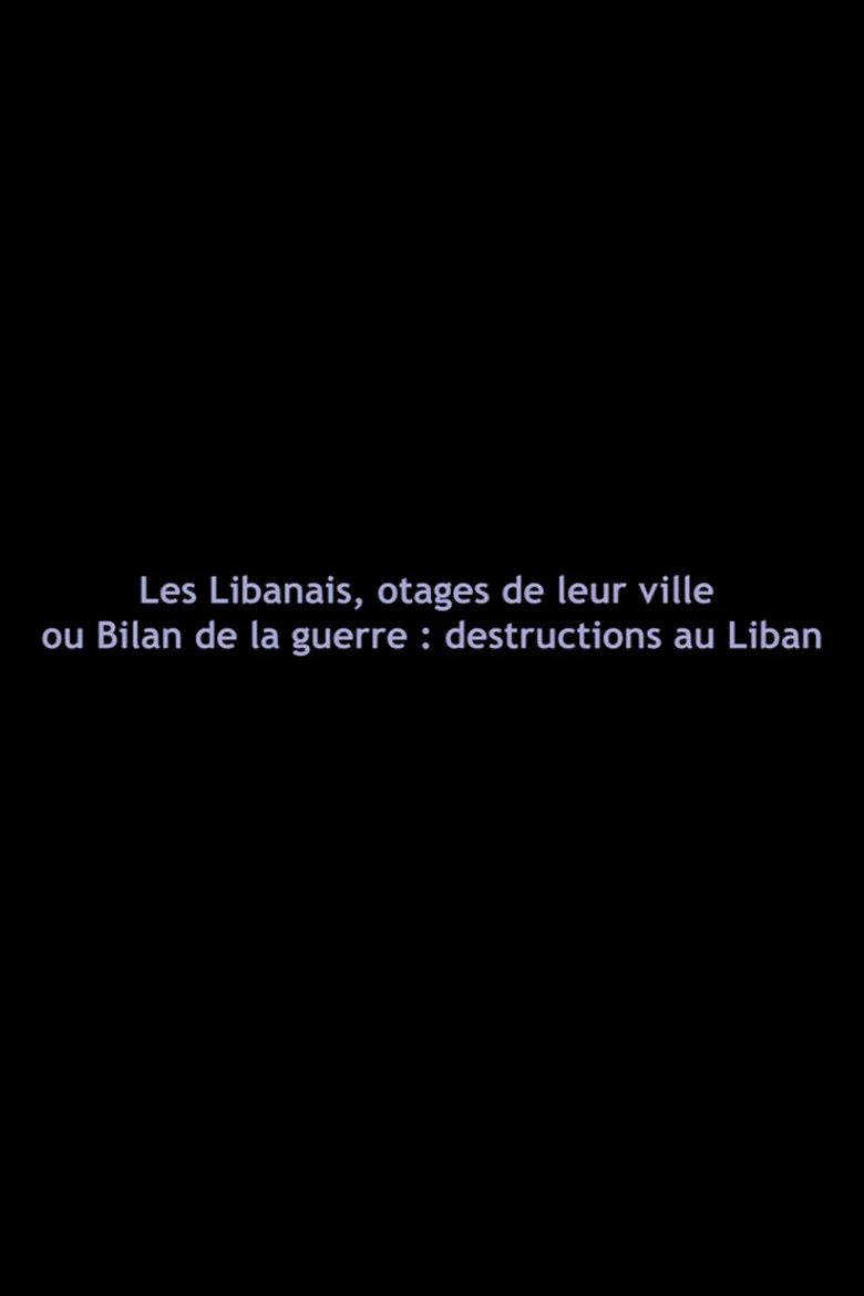 Les Libanais, otages de leur ville