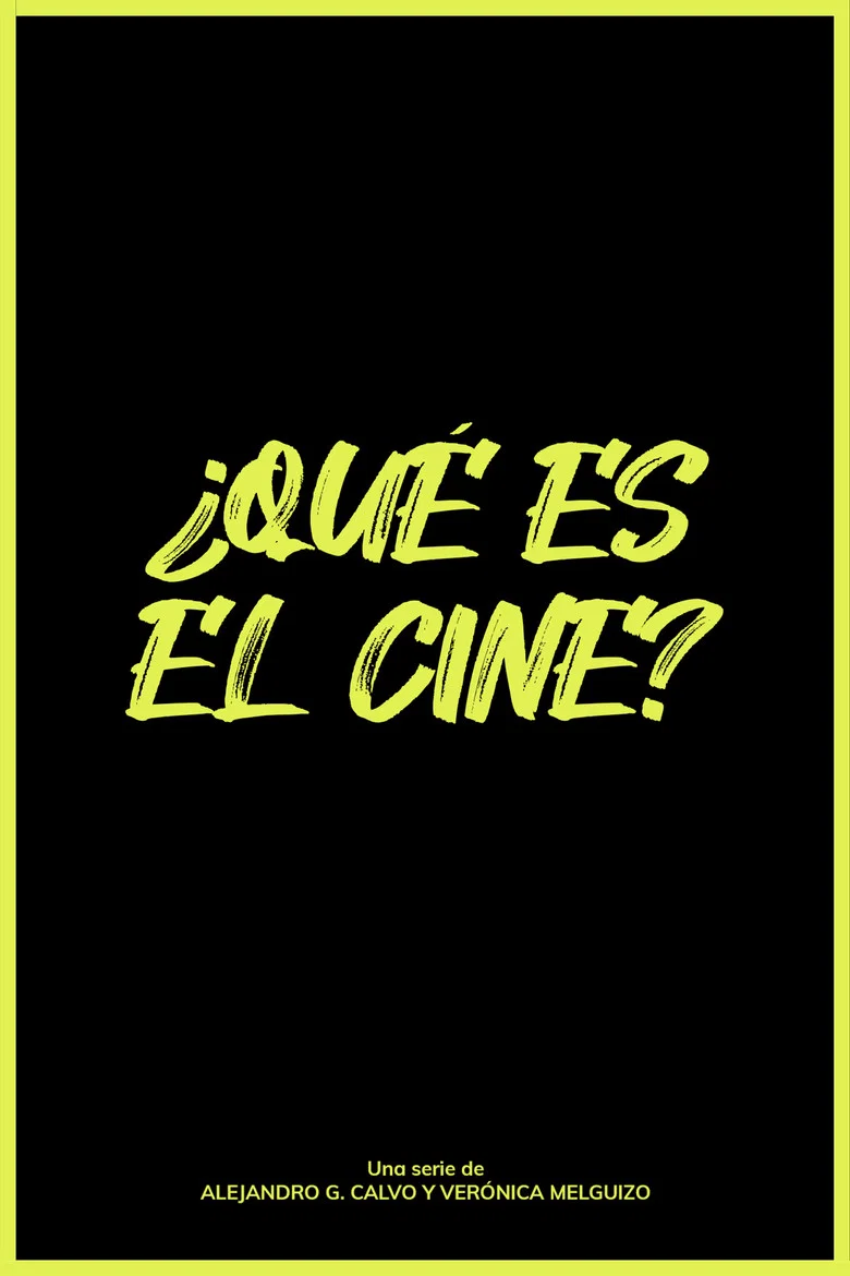 ¿Qué es el cine?