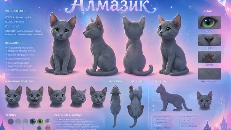 Алмазик. Волшебный огонёк