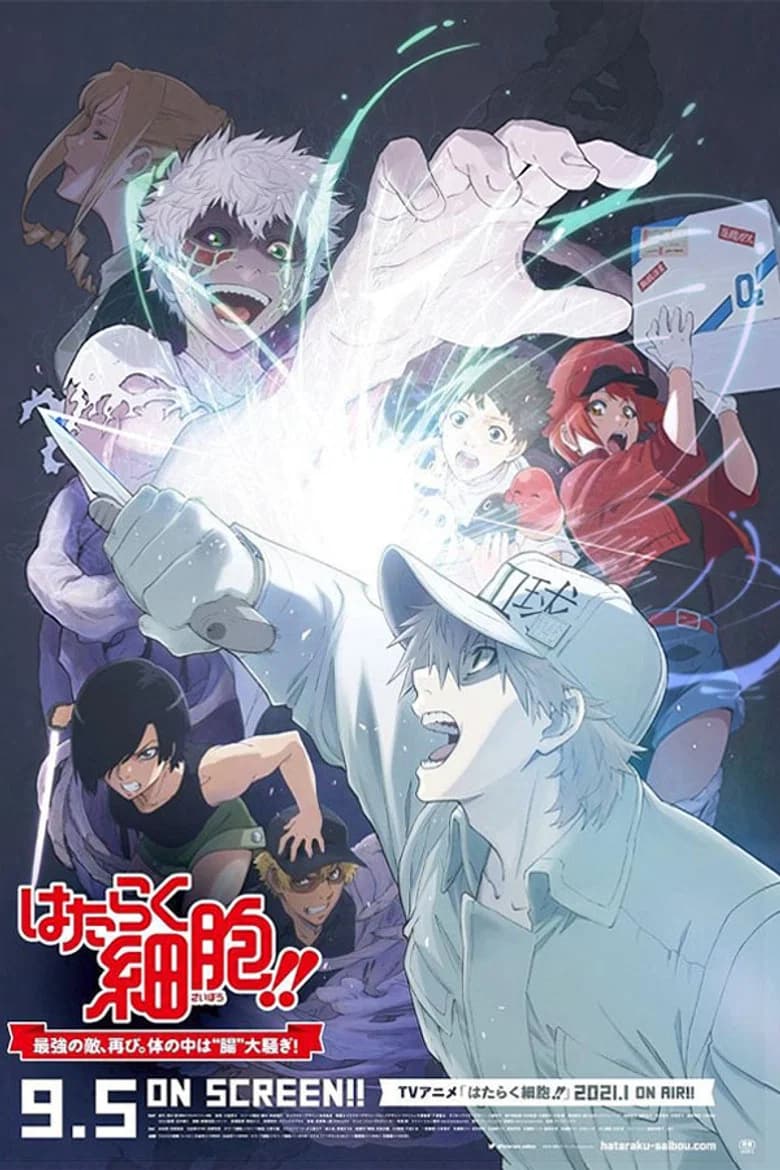 Tokubetsu Jouei-ban "Hataraku Saibou" Saikyou no Teki, Futatabi. Karada no Naka wa "Chou" Oosawagi!