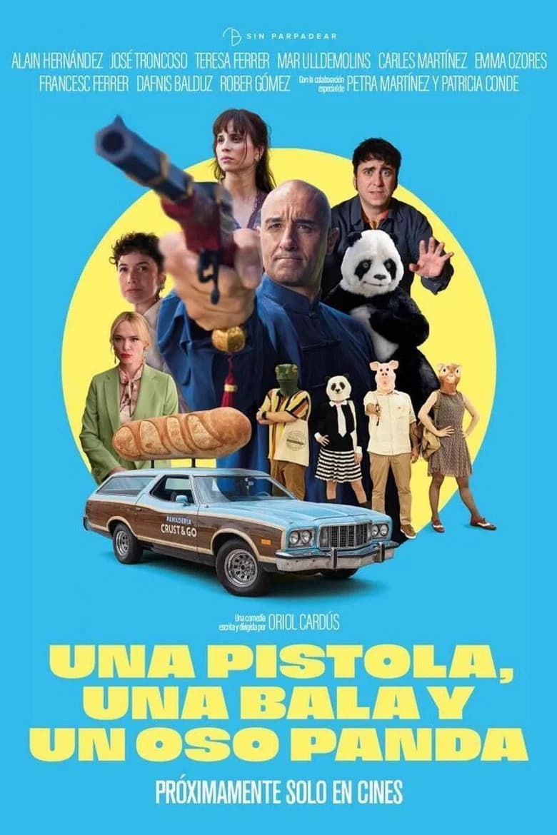 Una pistola, una bala y un oso panda