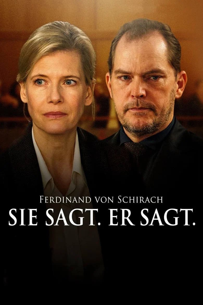 Sie sagt. Er sagt.
