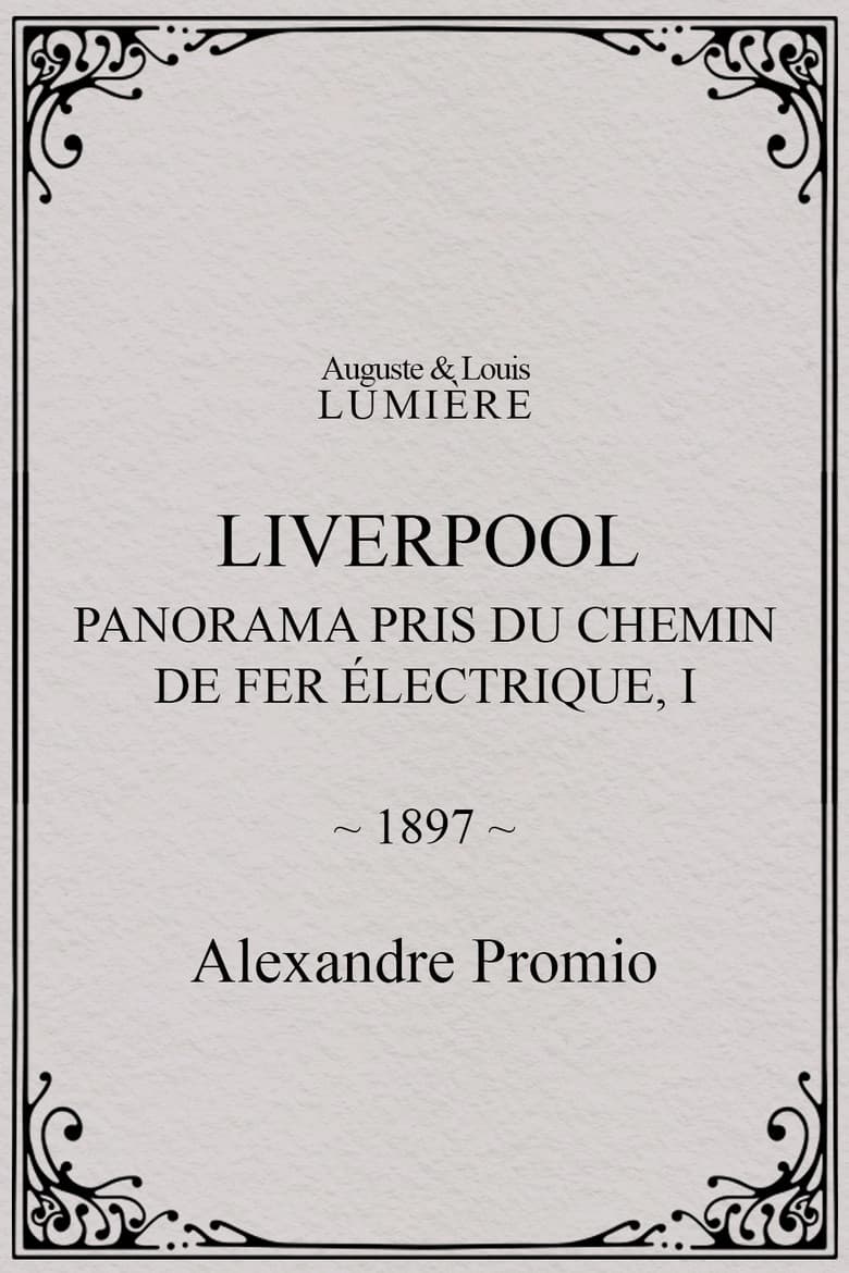 Liverpool, panorama pris du chemin de fer électrique, I