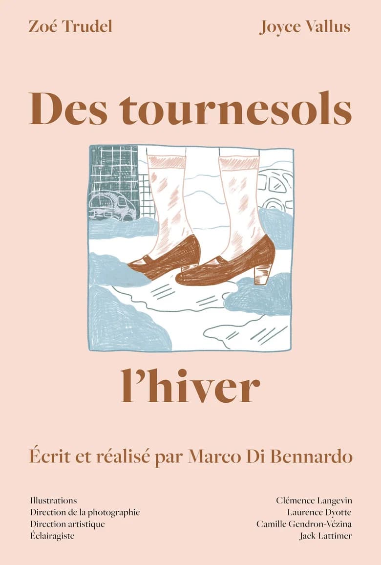Des tournesols l'hiver