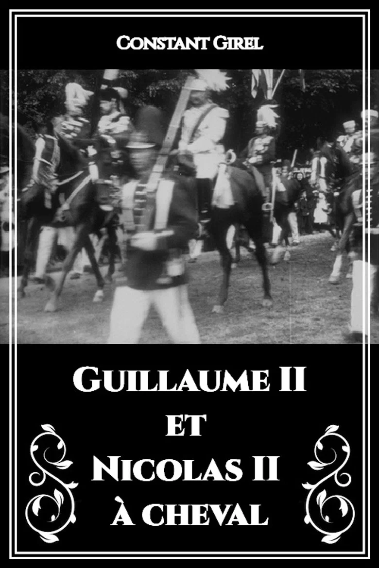 Guillaume II et Nicolas II à cheval