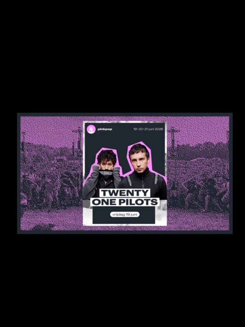 Twenty One Pilots live at Pinkpop 2026