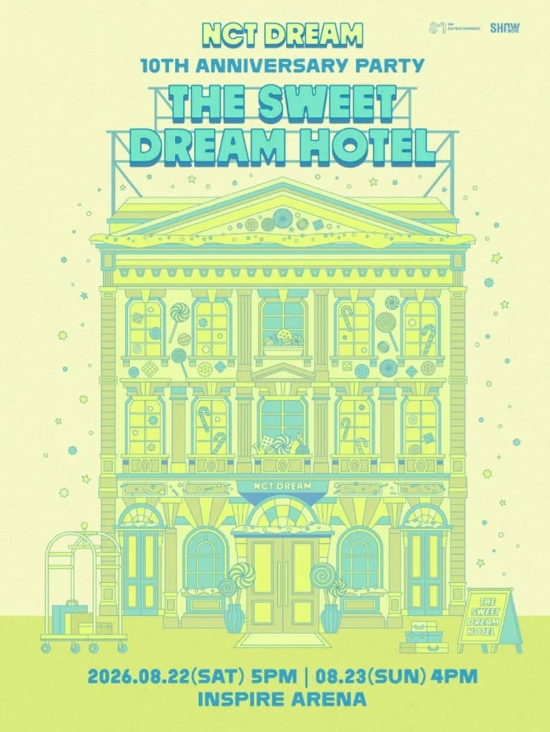 NCT DREAM 10TH ANNIVERSARY PARTY 'THE SWEET DREAM HOTEL'
