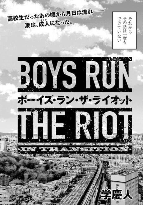 BOYS RUN THE RIOT -IN TRANSITION-