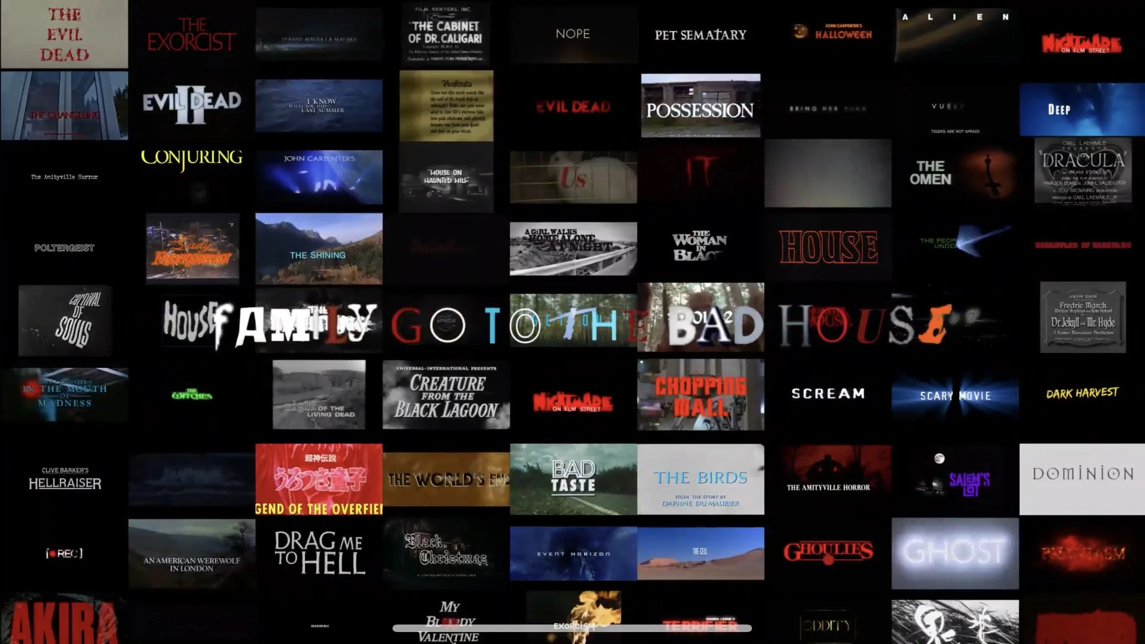 Family Go to the Bad House