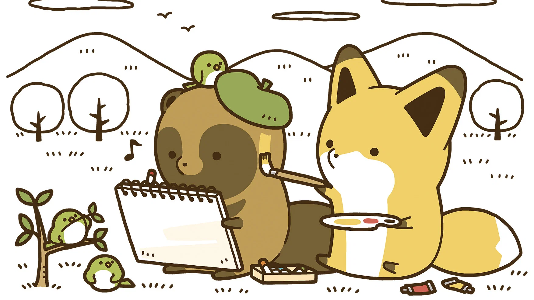 Tanuki to Kitsune
