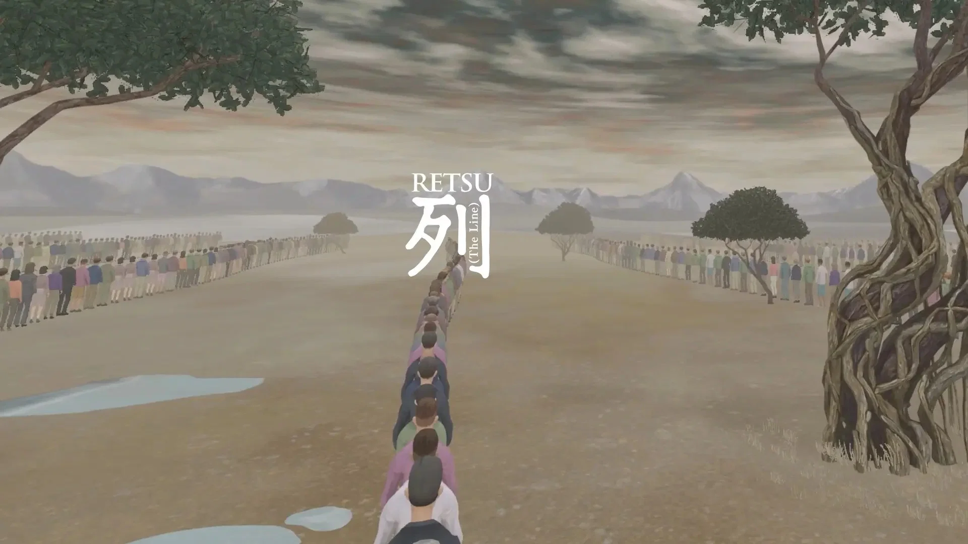 Couverture de RETSU (The Line)