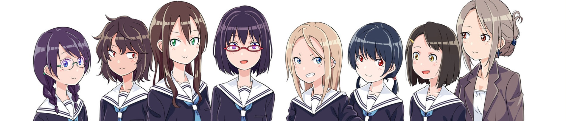 Couverture de Sunami Yuuko and the Yuri People