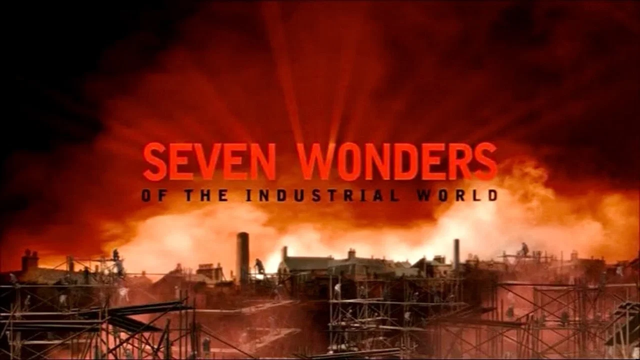 Couverture de Les sept merveilles du monde industriel